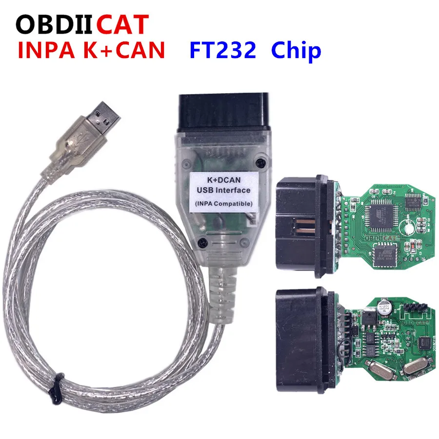 

INPA K+CAN K CAN INPA With FT232RL Chip with Switch for B--M---W INPA K DCAN USB Interface Cable Diagnostic Connector