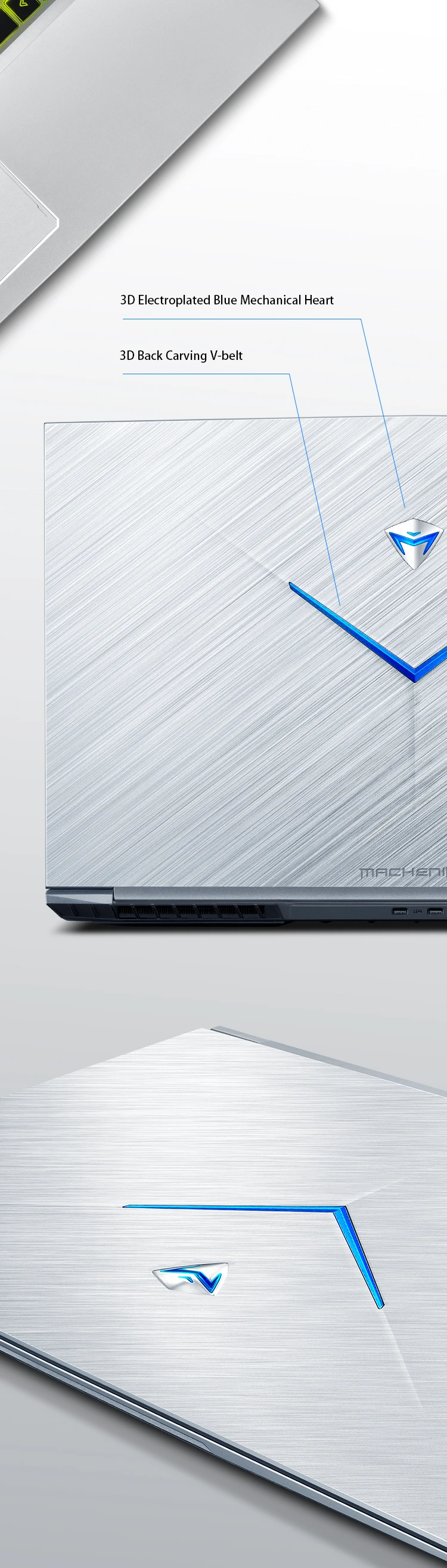 Machenike T90-PLus-TB1 i7 gaming laptop(i7-9750H+GTX1650/8GB RAM/512G SSD/17.3''144Hz) игровой ноутбук laptop i7 notebook