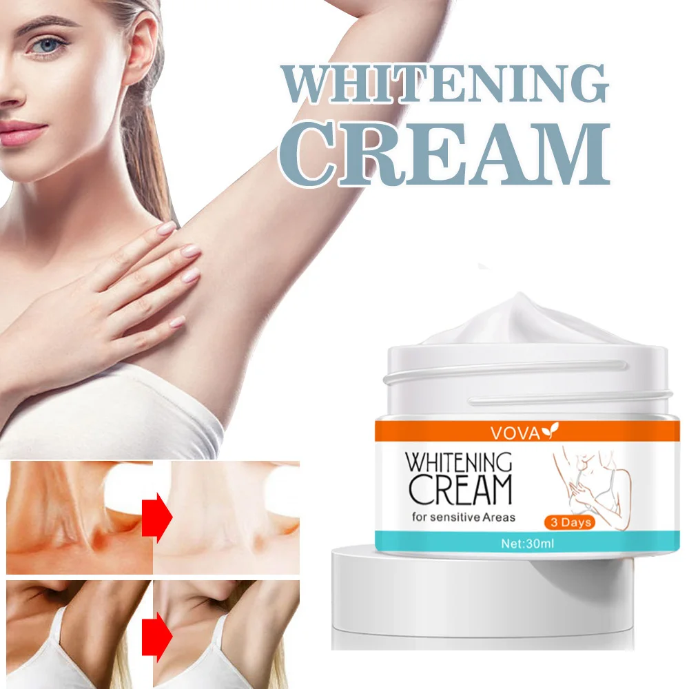 

Отбеливание подмышки, крем для тела, Осветляющий крем, дневные ноги, колени, частные части, белый крем для тела