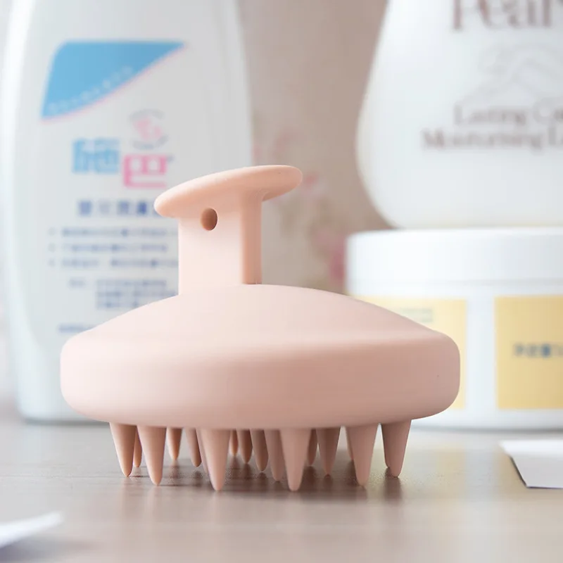 

Hair Washing Massage Brush Deep Clean Soft Silicone Shampoo Brush Relieve Fatigue Massage Comb Hair Body Spa Beauty Tools