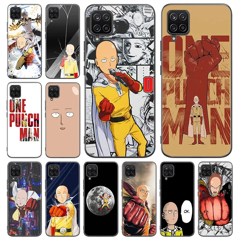 Anime ONE PUNCH MAN Case For Samsung Galaxy A12 A22 A31 A32 A50 A51 A70 A71 A72 A11 A21S A02S A10S A20S A30S A52 S 5G Cover