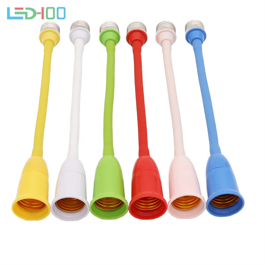 Новый E27 к Удлинительный светильник цоколь конвертер Цоколь 10 см расширитель