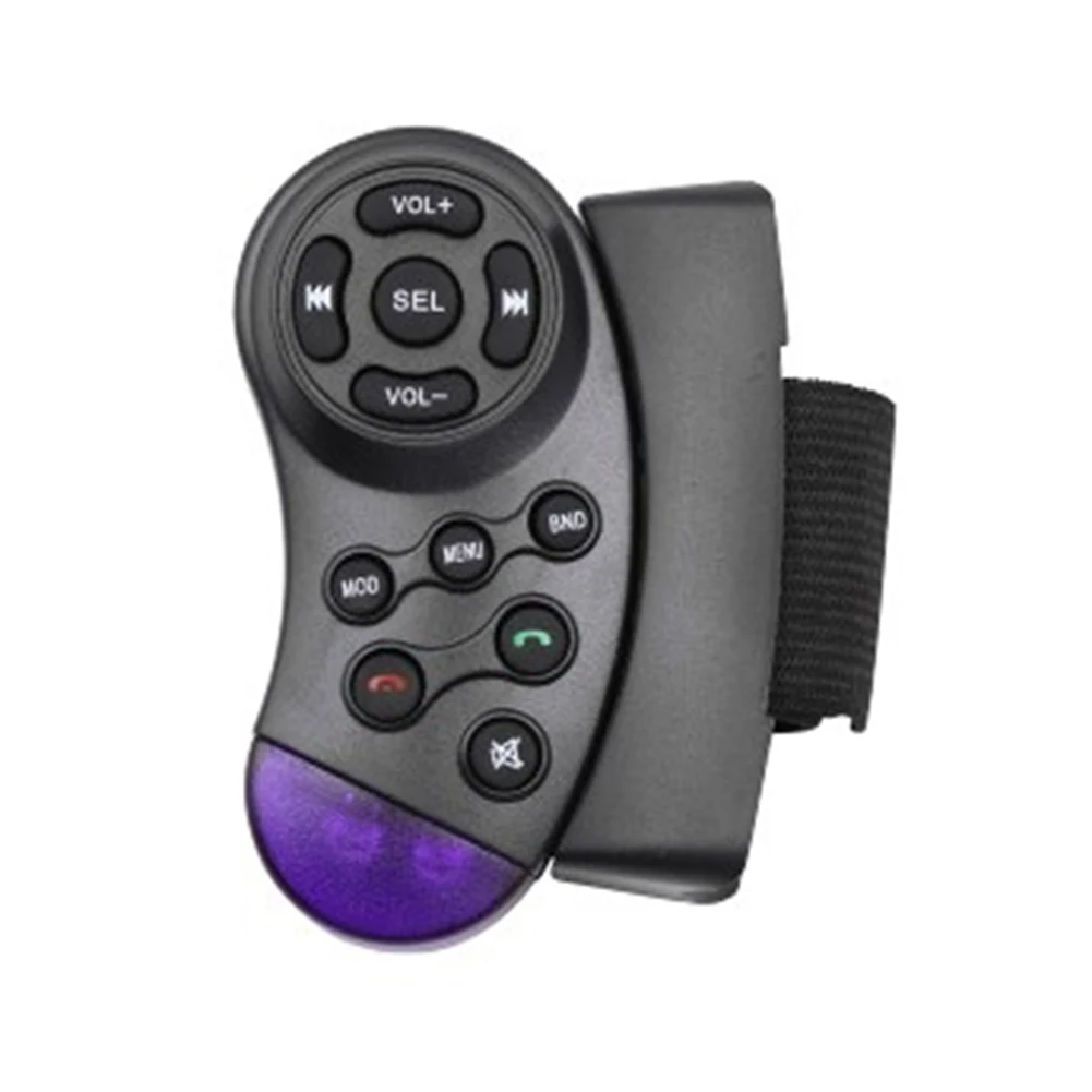 

Steering Wheel Wireless Remote Control 11 Buttons Easy operation for Car CD DVD MP5 Player MGO3