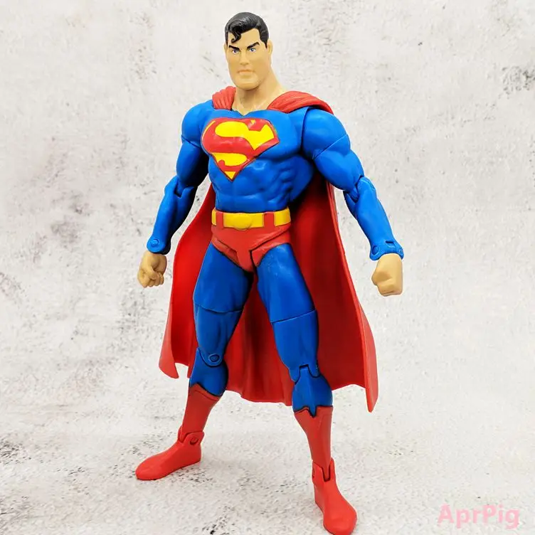

Genuine Marvel Action Figure Superman Justice League Comic Version Batman Clown Ornament Movable Doll 16cm Toy Model