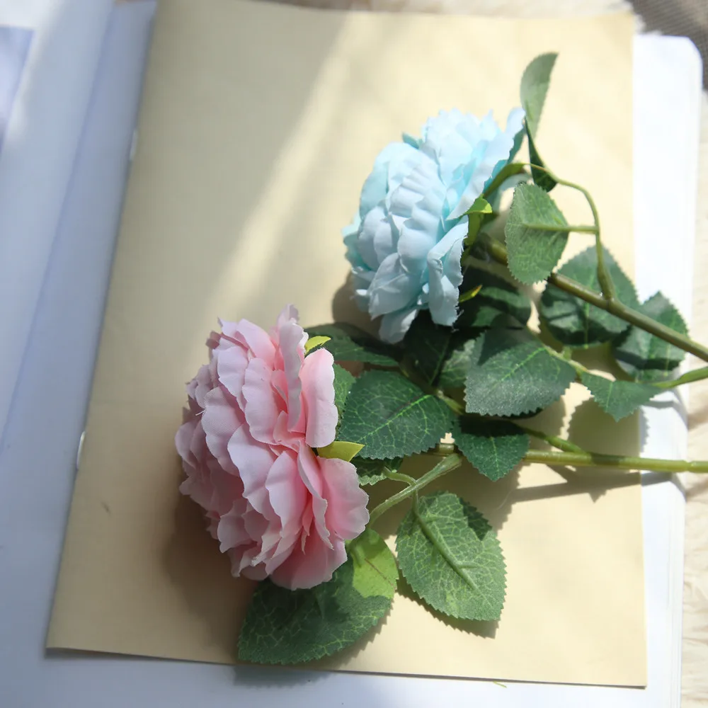 Искусственные фантомные розы букет невесты свадебный Декор для дома Западная