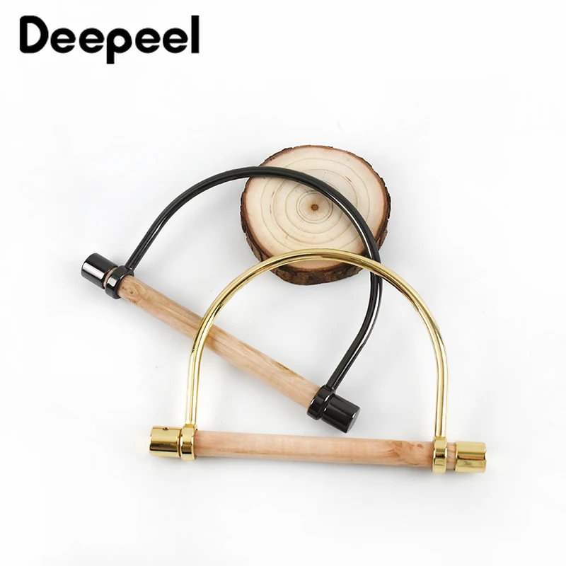 

Deepeel 1pc 83*113cm Female Metal Bag Handle Detachable Wooden Stick Handles Luggage Replacement Frame Hardware Accessory BS155