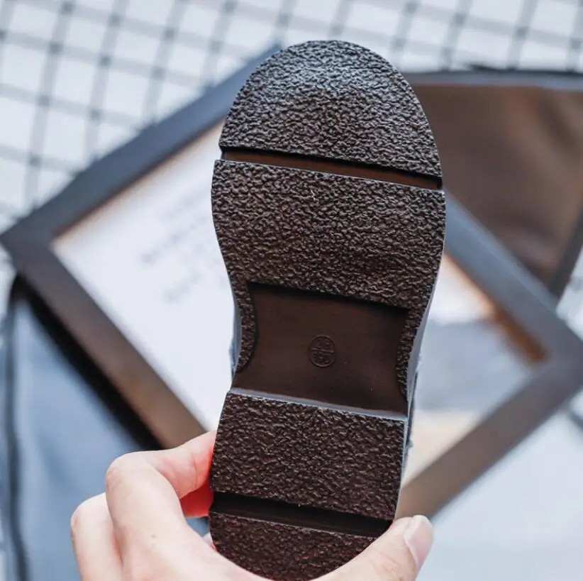 Осенне-зимние детские кроссовки Детские Ботинки Martin Детская обувь Зимние