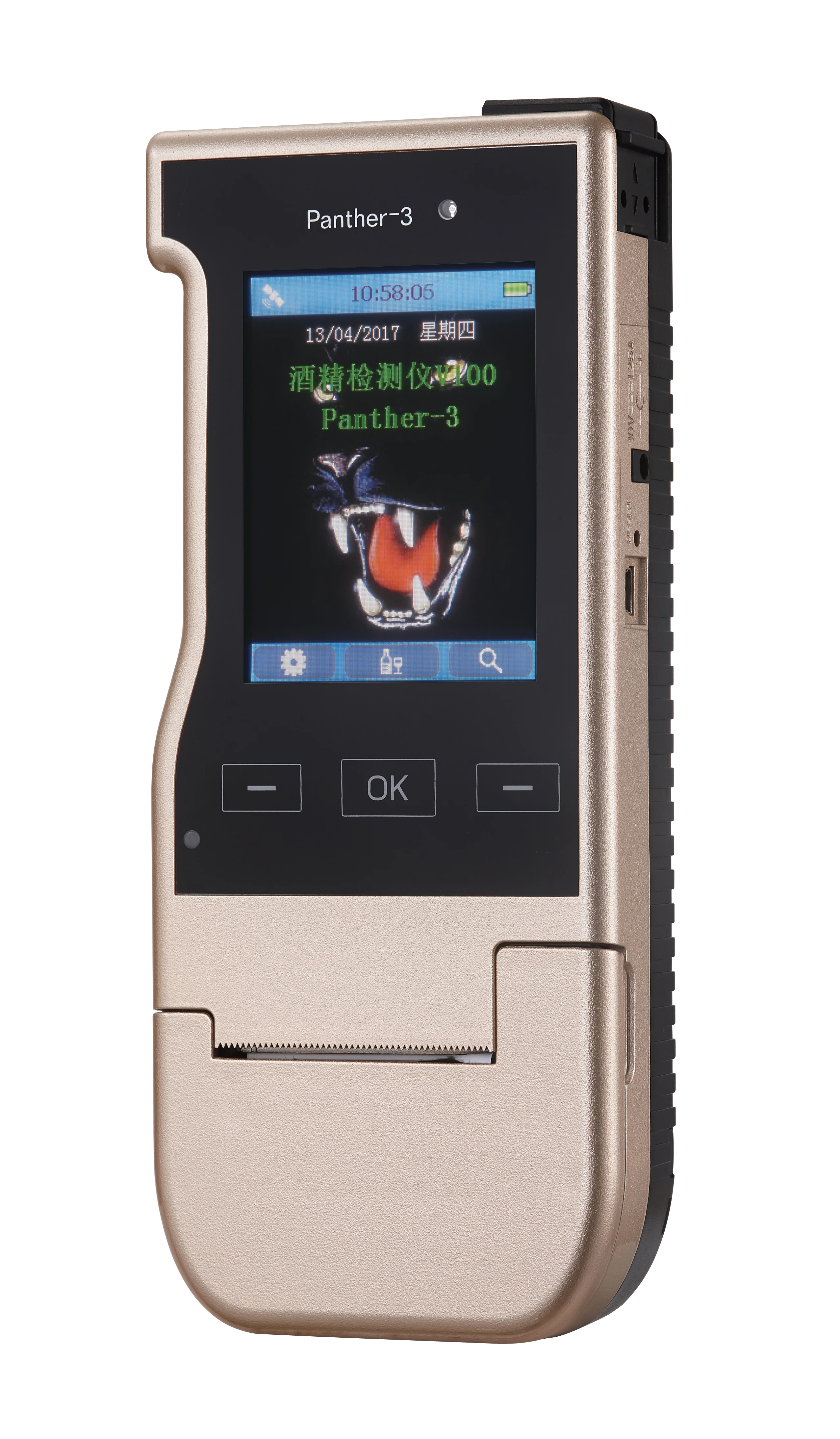

Professional breathalyzer camera alcohol tester Panther-3 with printer