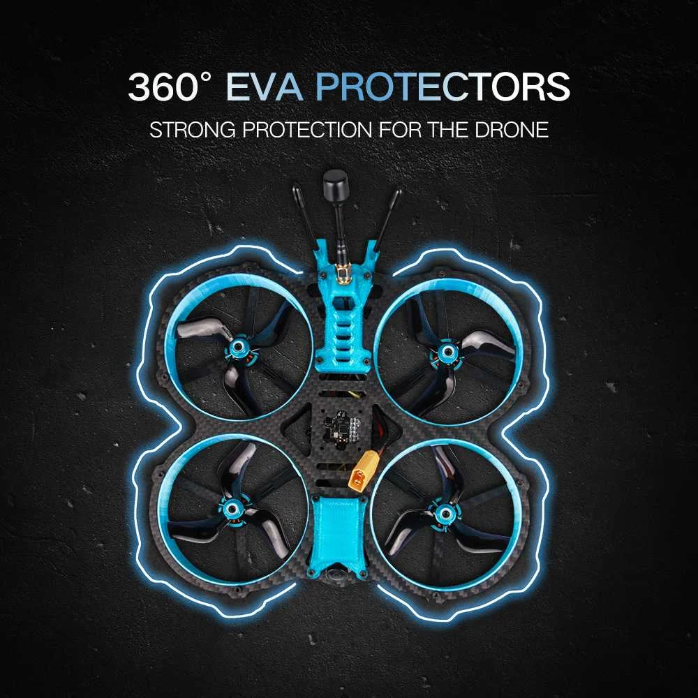 eachine cvatar 142 мм 6s4s 3 дюймовый cinewhoop канал fpv го