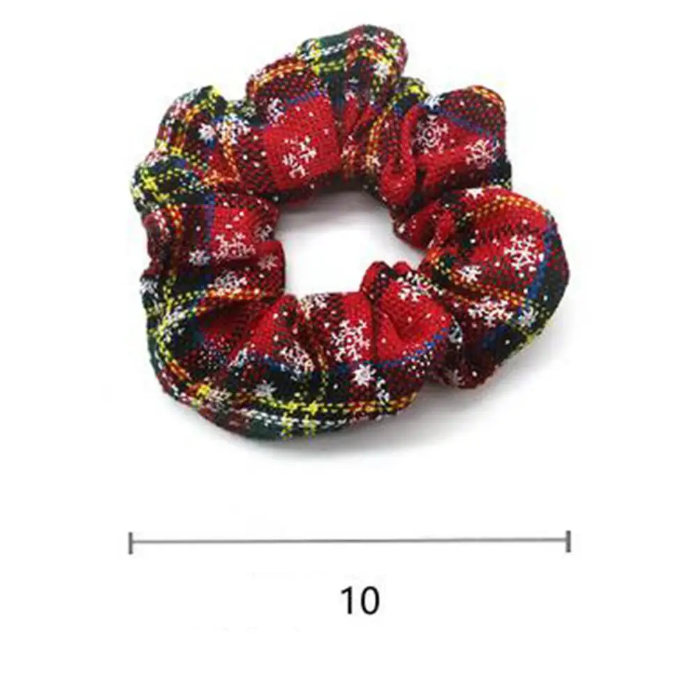 

BellyLady Women Fashion Creative Christmas Xmas Flannel Hair Band Elastic Band Hair Accessories