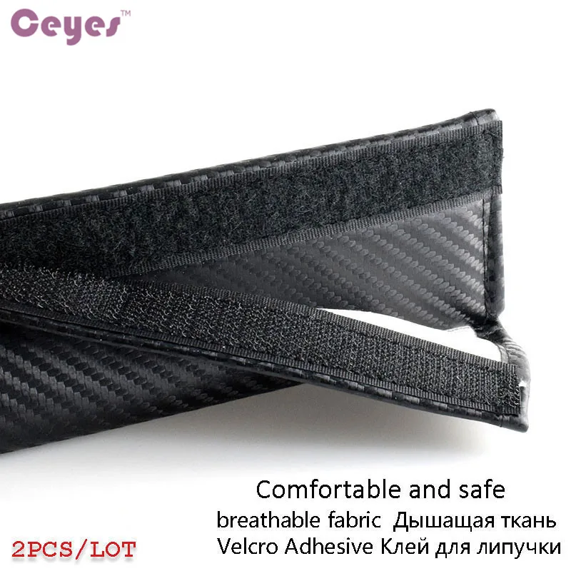 Чехол Ceyes для автомобильного ремня безопасности чехол автостайлинга эмблемы