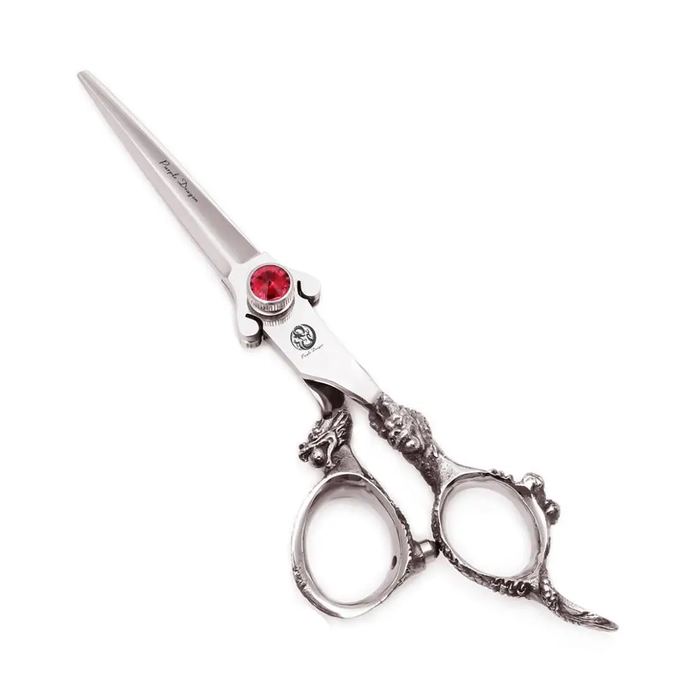 Парикмахерские ножницы Purple Dragon 6 0 дюйма японские 440C 9007 # филировочные для стрижки