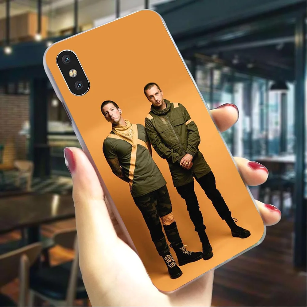 K2525507 Гибридный чехол для телефона Twenty One Pilots чехол для iPhone 6 5 5S SE 6 S/6 6S Plus 7 8/7 8 Plus X XS XR Xs Max - Цвет: K2525507