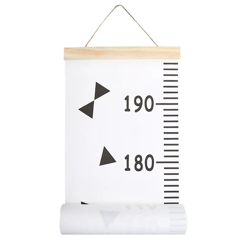 

Wooden Wall Hanging Baby Child Kids Growth Chart Height Measure Ruler Wall Sticker for Kids Children Room Home Decoration