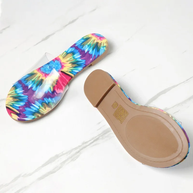 

Mixed Colors Women Slipper 2020 New Brand Plus Size shoes Women Summer Beach Slides Flip Flops Outdoor woman Flat ladies Slipper