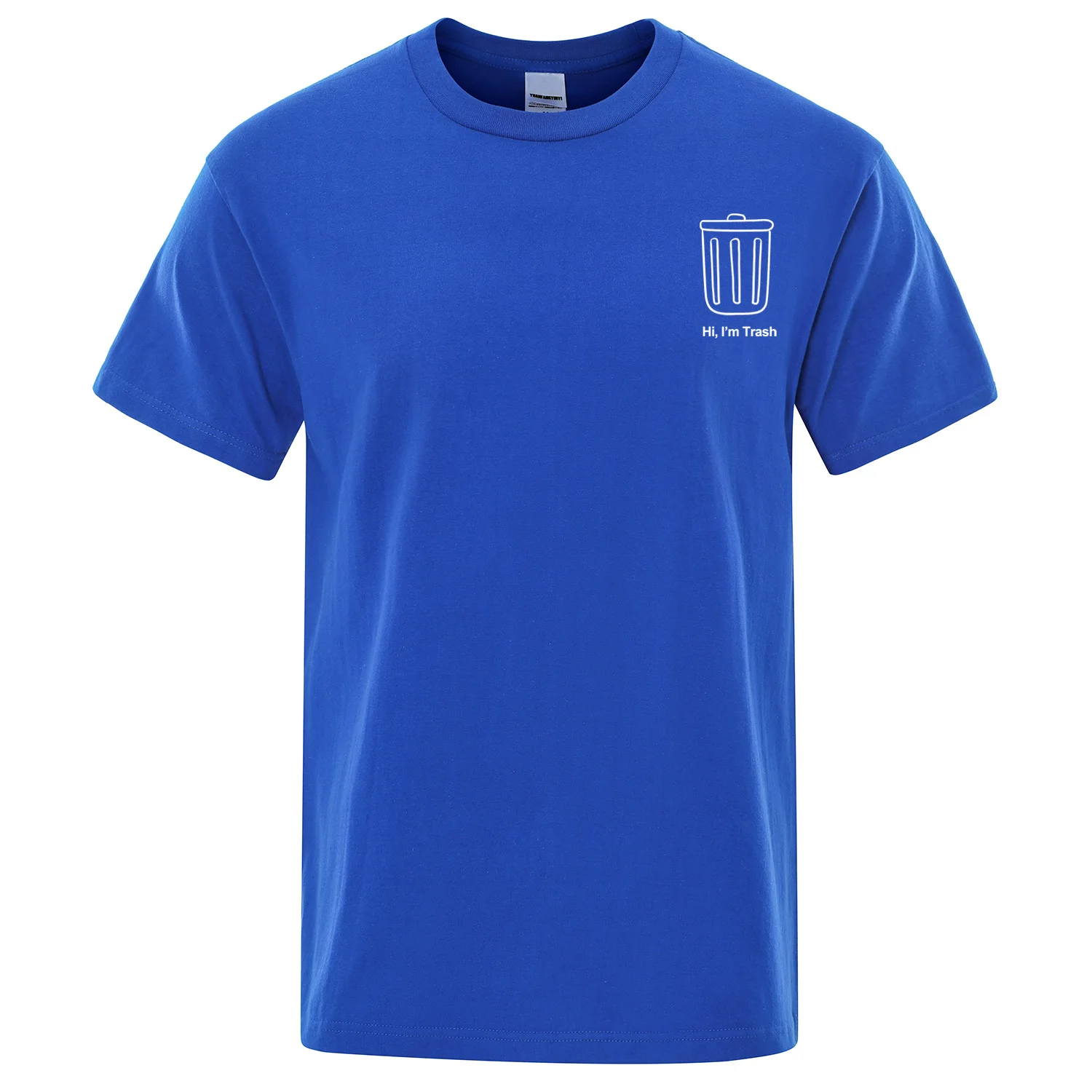 Модель 2019 года модная мужская футболка забавная с коротким рукавом принтом