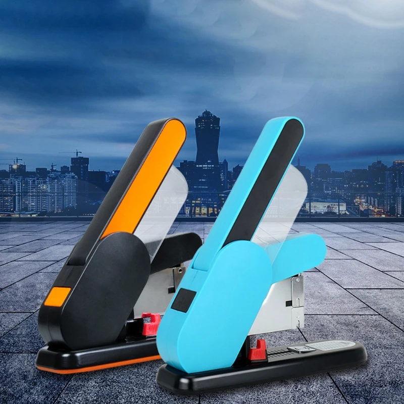 

Heavy Duty Effortless Stapler 130 Sheets Thick Large Binding Stapling Machine School Office Supplies Stationery