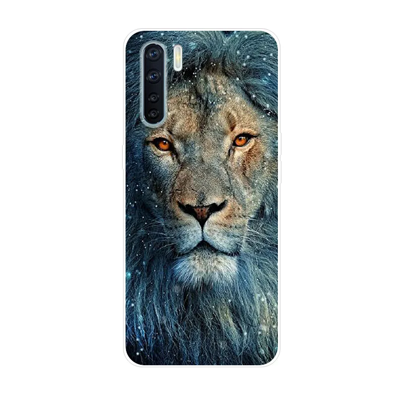 Силиконовый чехол для OPPO A91 2020 мягкие Мультяшные из ТПУ телефона F15 F 15 s A 91 Модный
