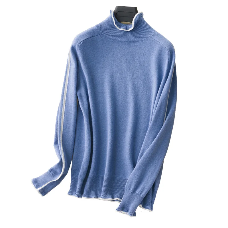 Высокие Мягкие и лучшее качество Для женщин свитер 100% из чистого кашемира