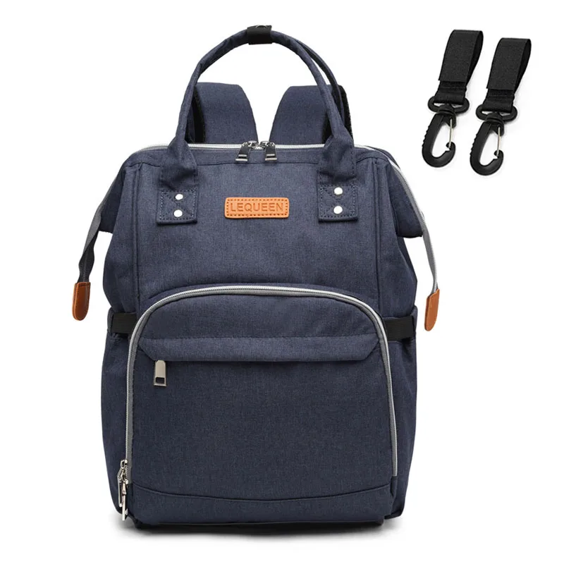 M27-Tibetan blue Модная сумка для подгузников для мам, Большая вместительная сумка для подгузников, дорожный рюкзак для кормления, сумка для ухода за ребенком, женская модная дорожная сумка - Цвет: M27-Tibetan blue