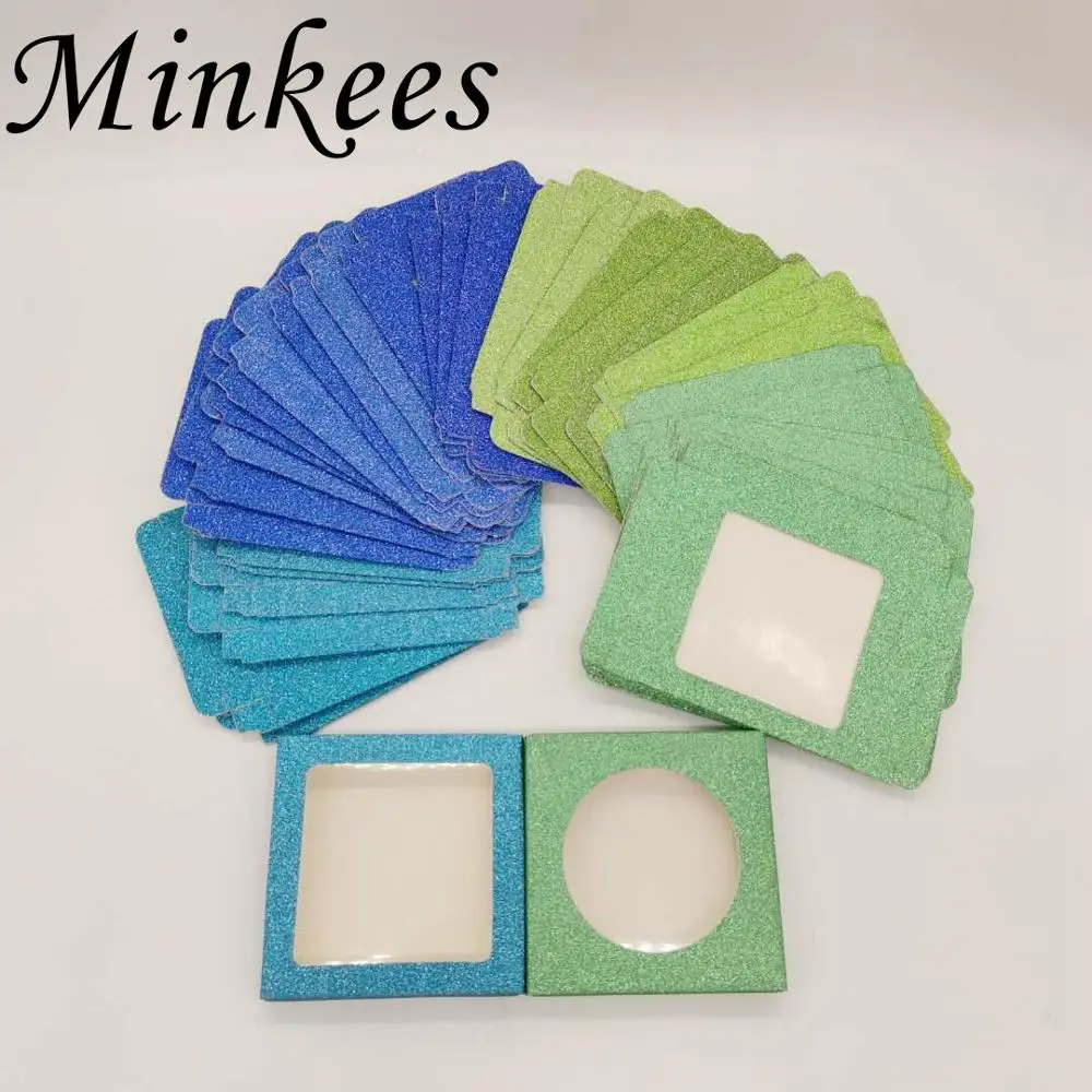 Minkees новинка 20/50 года оптовая продажа упаковочная коробка для накладных ресниц с