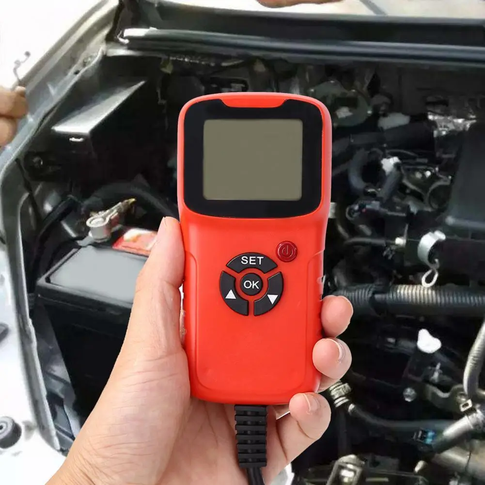 

Battery Meter Professional ABS 100-1700 CCA 100-1700 CCA Battery Tester Car Battery Detector Automotive Tools