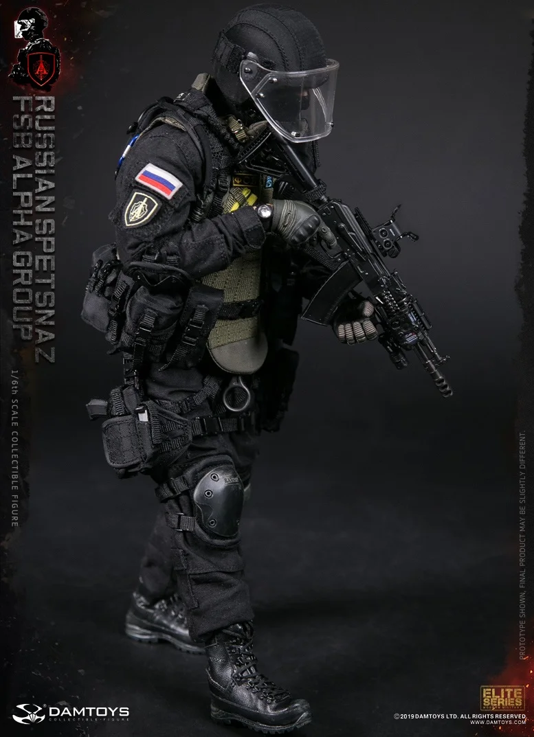 DAMTOYS 1/6 русский спецназ фsb АЛЬФА группа фигурка военный солдат мужские фигурки модели