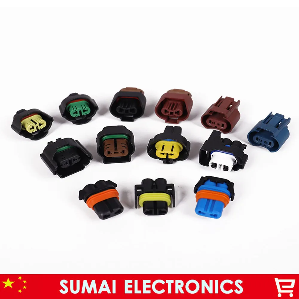 2-контактные Автомобильные фары противотуманные разъем для сигналов поворота 2P