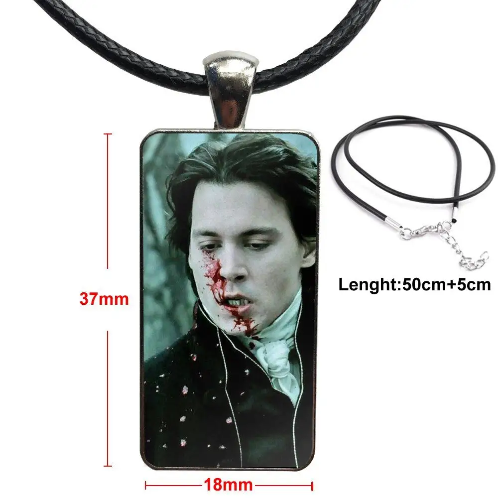 Модный стеклянный кабошон ожерелье с кулоном для женщин со стальным покрытием