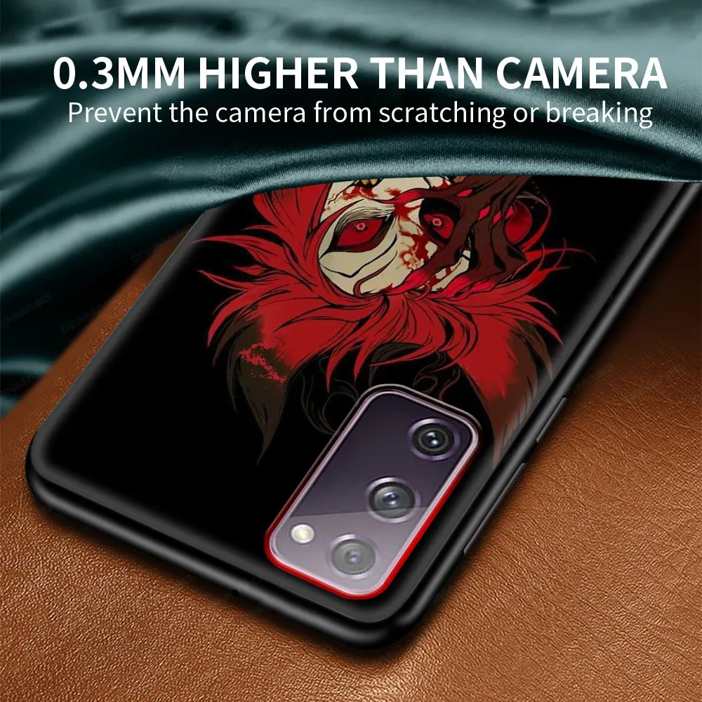 

Silicone TPU Case For Samsung Galaxy S20 FE S21 S20 Ultra S10E S10 Lite S9 S8 Plus 5G Luxury Coque Shell Hazbin Hotels Alastor