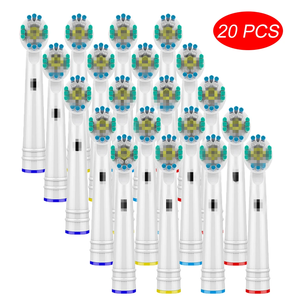 20 шт. насадки для зубных щеток Oral B 3D Braun оптовая продажа дропшиппинг D25 D18 D12 D8 D4X D8011