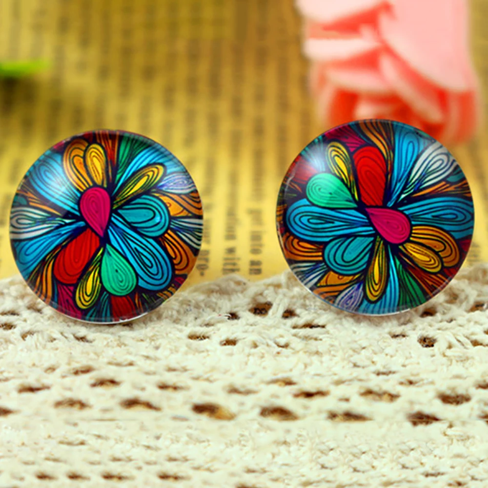 

2021 Popular Handmade Accessories Hot Sale 10pcs 20mm Handmade Photo Glass Cabochons (H3-17)