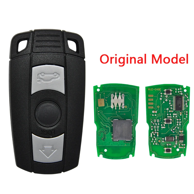 HE Xiang Remote Control Car Key For BMW X5 X6 2006-2011 CAS3 System Keyless Go 315MHz 868MHz ID46 Chip Upgrade Promixity Card | Автомобили