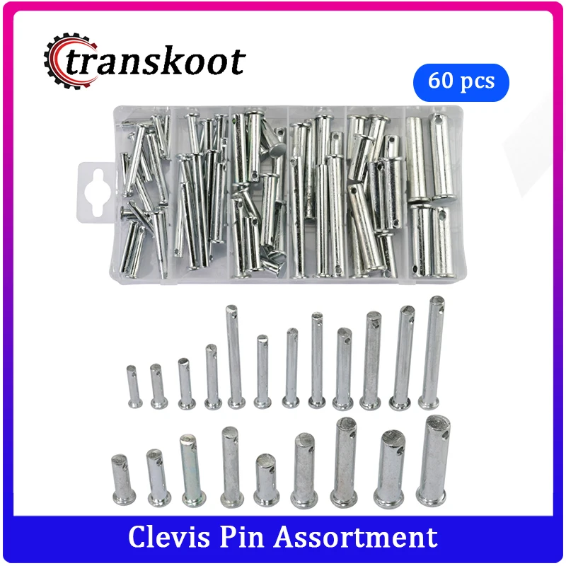 Набор штифтов с отверстиями комплект из 60 контактов плоской головкой