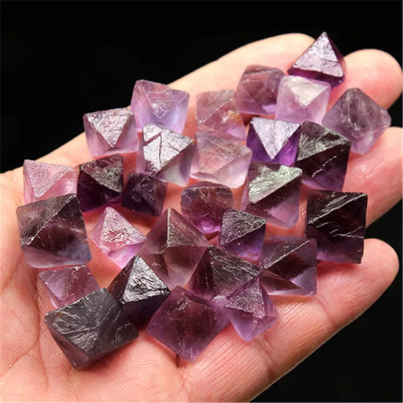 

Natural Purple Fluorite Cube Raw Gemstone Energy Original Stone Crystal Quartz Healing Fengshui Mineral Specimen Tank Decoration