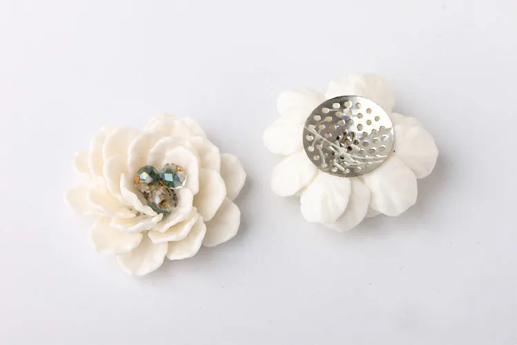 Новые цветочные аксессуары ABS имитация жемчуга корпус DIY Ручная работа шпилька