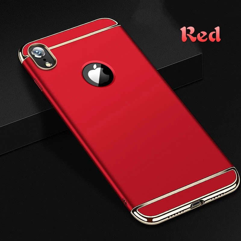 

Fast Delivery For iphone XR Mobile Phone Case Electroplating Fitted Frosted Hard Shell Anti-knock Cover 6.1 Inches