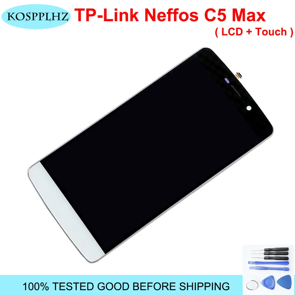 ЖК дисплей с сенсорным экраном и дигитайзером в сборе для TP Link Neffos C5 MAX аксессуары