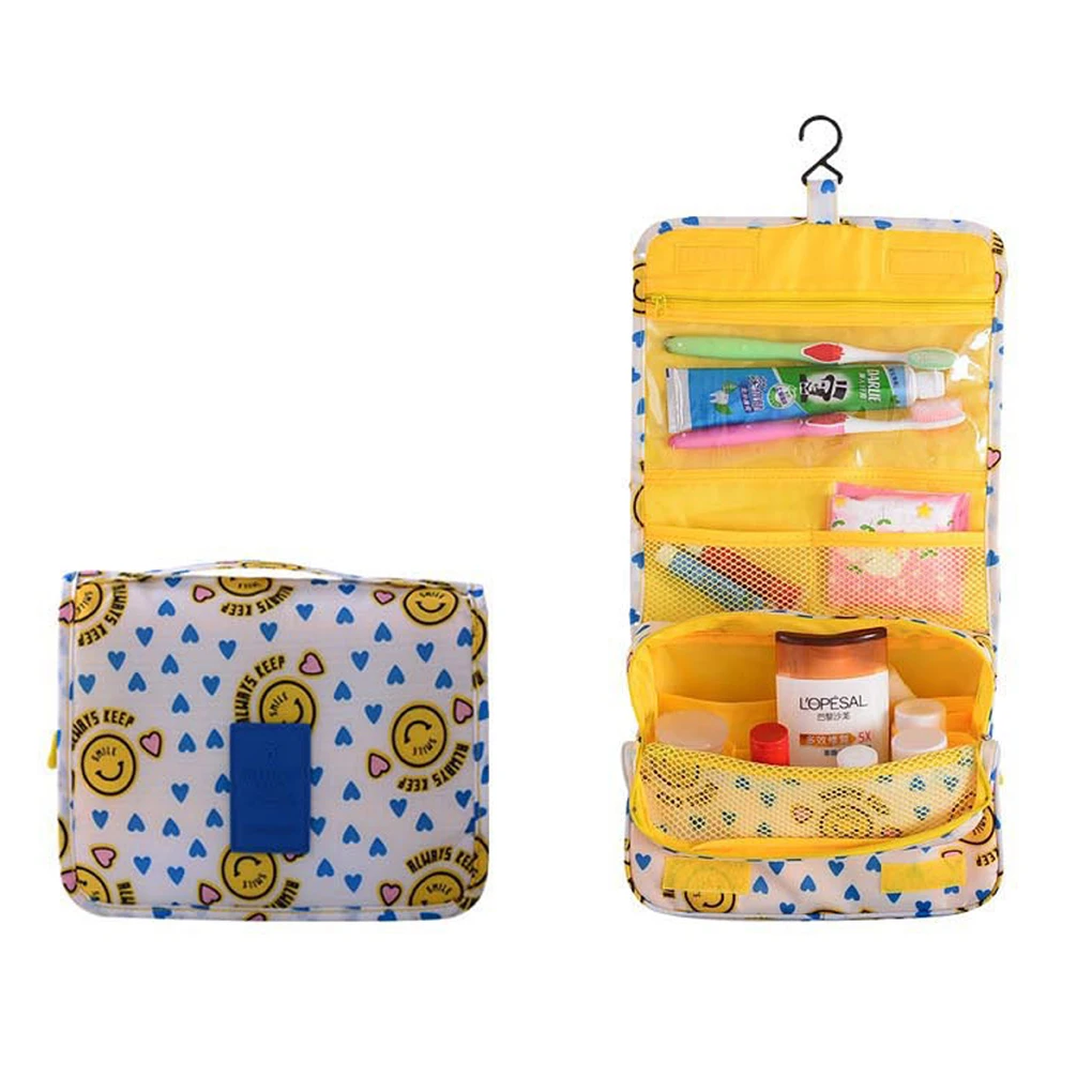 

Portable daily necessities storage bags large capacity travel beauty cosmetics bags portable storage bags hanging bags