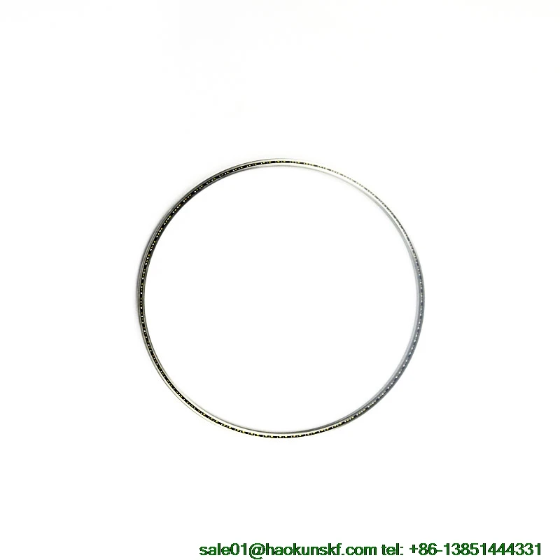 

KF047AR0/KF047CP0/KF047XP0 Thin section bearings (4.75x6.25x0.75 in)(120.65x158.75x19.05 mm) Types Made in China
