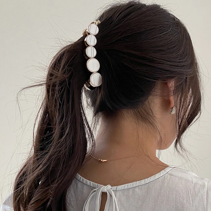 Заколка для волос в Корейском стиле вертикальная заколка хвоста | Украшения и