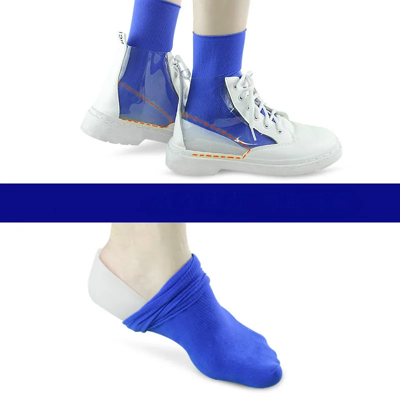 Стельки для увеличения роста обуви мужчин и женщин гелевые вставки из силикона