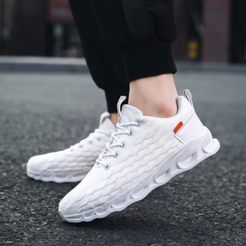 Кроссовки дышащие легкие 39 ~ 46 2019 модная обувь для мужчин # TS319 | Обувь