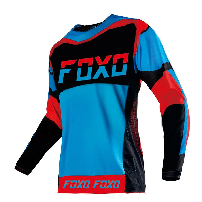 

Off-Road Motorcycle Jersey MTB Mountain Team FXR Bike BMX Locomotive Endurance Shirt DH Long-Sleeved Fox o Racing Suit
