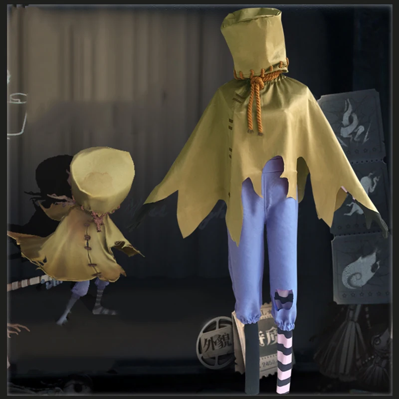 Game Identity V Cosplay Costumes Axe Boy Robbie White Cosplay Costume Original Skin Cosplay Clothes Men Halloween Party Costume