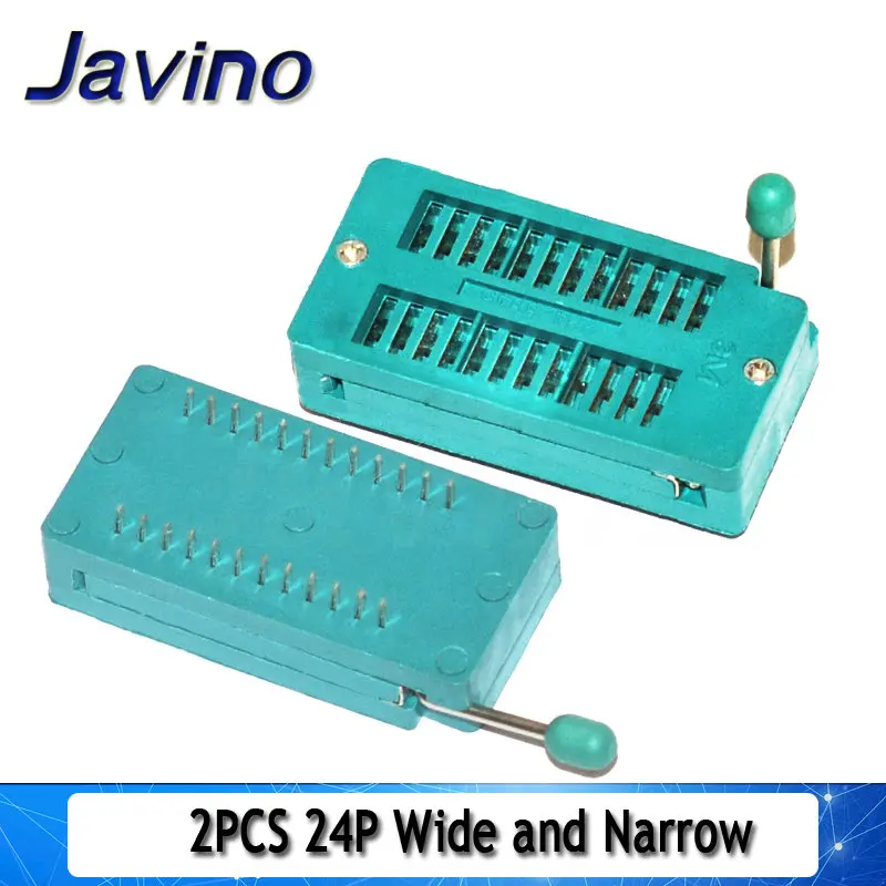 2 шт./лот IC тест на гнездо zif универсальные гнезда 14Pin/16Pin/18Pin/20Pin/24Pin/28Pin/40Pin