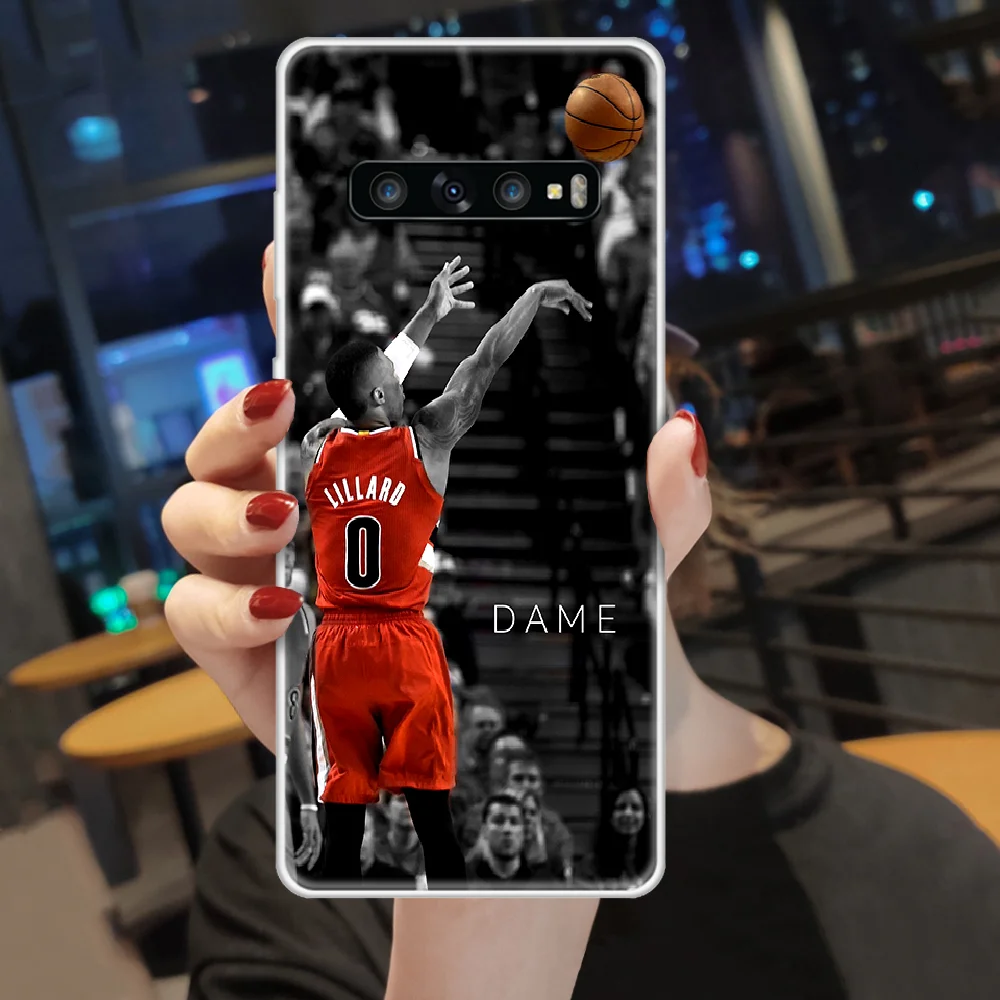 

Damian Lillard Basketball 0 Phone Case cover hull For SamSung Galaxy S M 6 7 8 9 10 20 30 31 Edge Plus E Lite transparent
