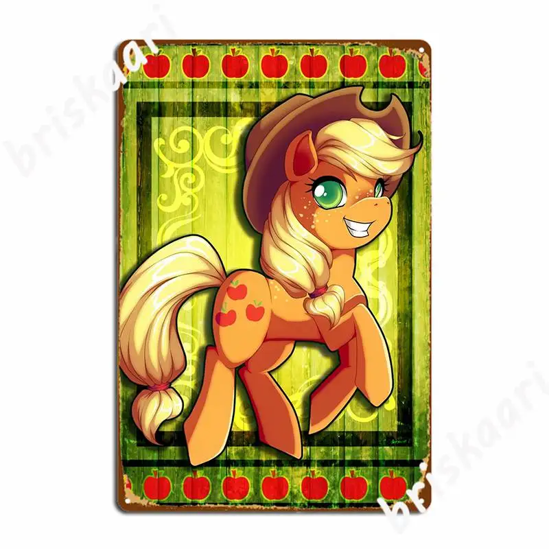 Честность. :. Applejack металлический знак настенная роспись фотообои создание стен
