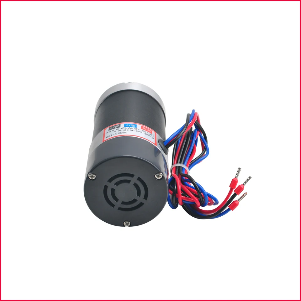 Шпиндель с ЧПУ 400 Вт бесщеточный двигатель шпинделя постоянного тока ER11 55 мм