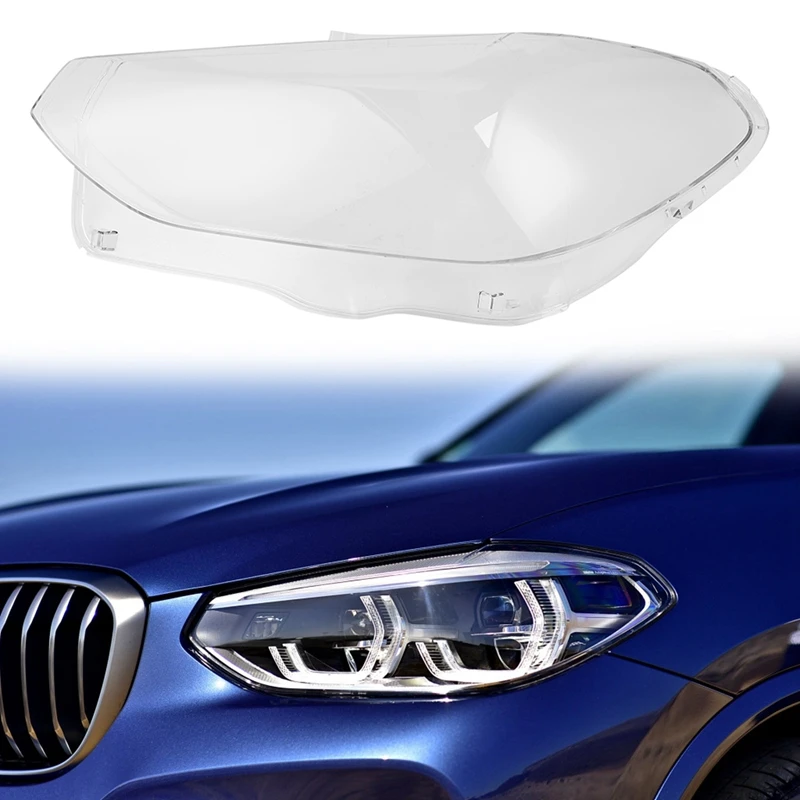 for -BMW X3 G01 2018 2019 2020 Car Headlight Cover Clear Lens Headlamp Lampshade Shell | Автомобили и мотоциклы